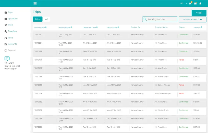 B2B Booking Platform