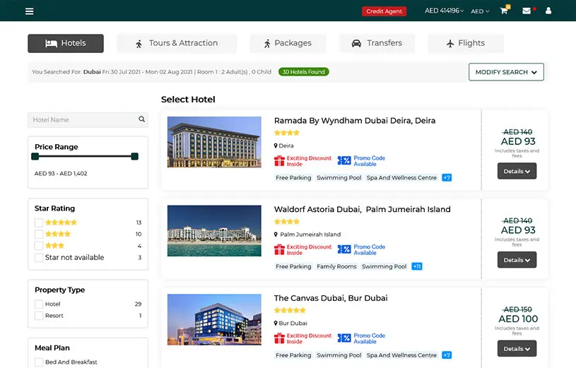 B2B Booking Platform
